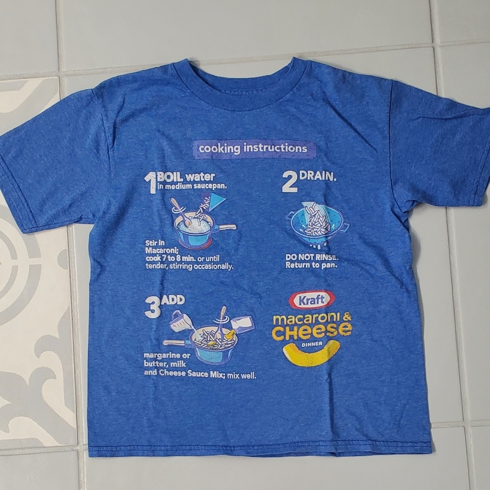 Kraft Macaroni & Cheese Blue T-Shirt